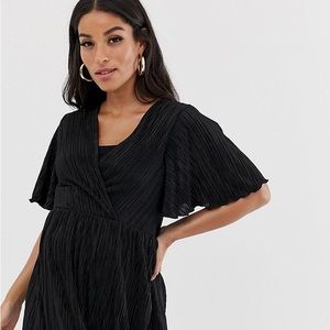 Asos plissé top nursing and maternity friendly